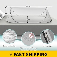Fhyada Large Pop-Up Mosquito Net – Lightweight & Breathable