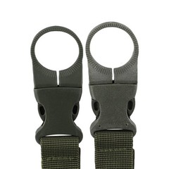 2pc Water Bottle Holder Clips with Nylon Buckle for Climbing and Travel