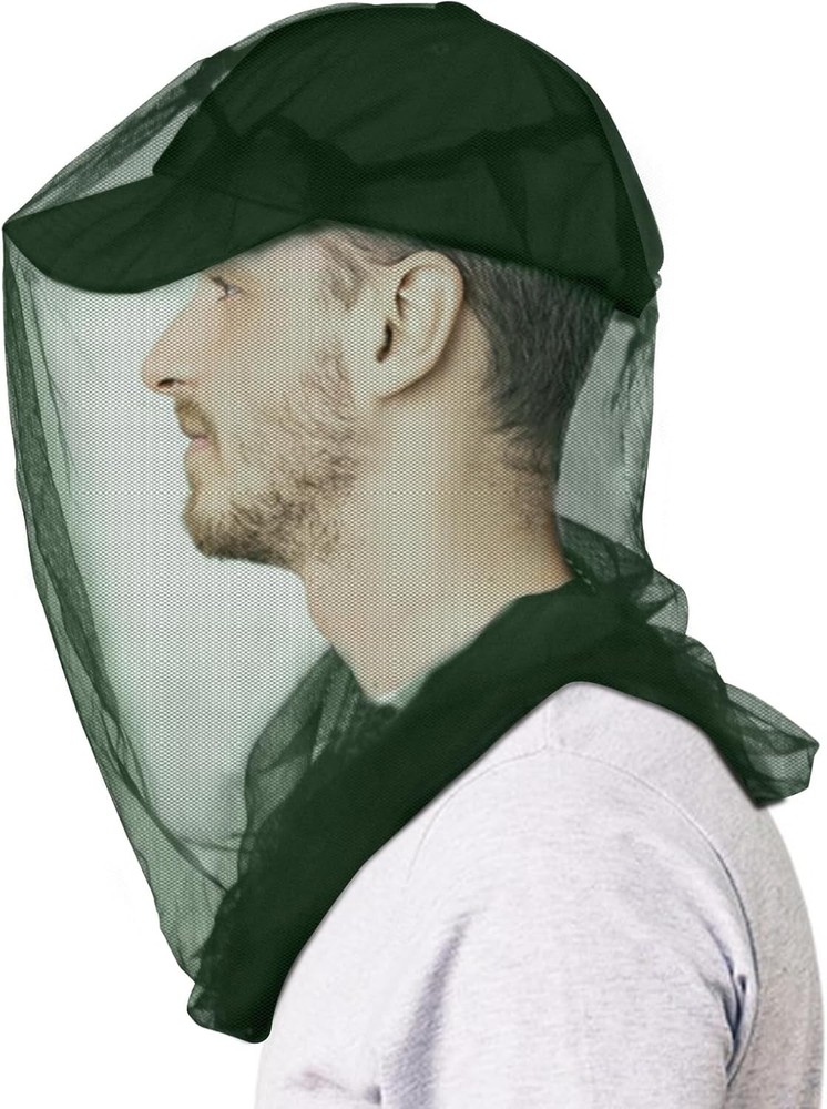 Premium Mosquito Head Net Mesh 2 Pack Bug Face Net Fly & Mosquito Protection