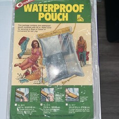 New Vintage Coghlan’s Water Resistant Pouch, 7″ x 10″, Store Supplies