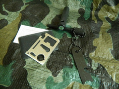 OUTDOORS 8 IN ONE PREMIUM FLINT FERRO STRIKER PLUS 11 IN 1 SS EMERGENCY TOOL