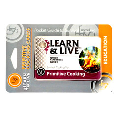 Live learn PRIMITIVE COOKING survival cards tool emergency prepare tactical UST