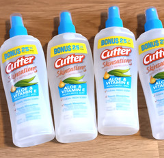 Cutter Skinsations Insect Mosquito Repellent Spray Lot Clean Fresh Scent 7.5 oz