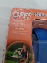 OFF! Clip-on Mosquito Repellent Fan Starter Circulating Kit new in package