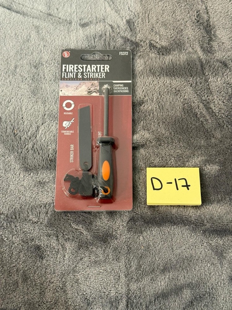 Firestarter flint and striker new in package