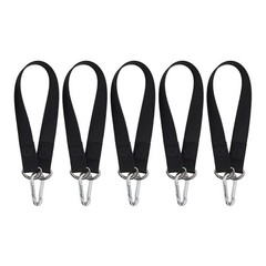 Nylon Tree Swing Straps Kit 5pcs Hanging Belts for Outdoor Fun