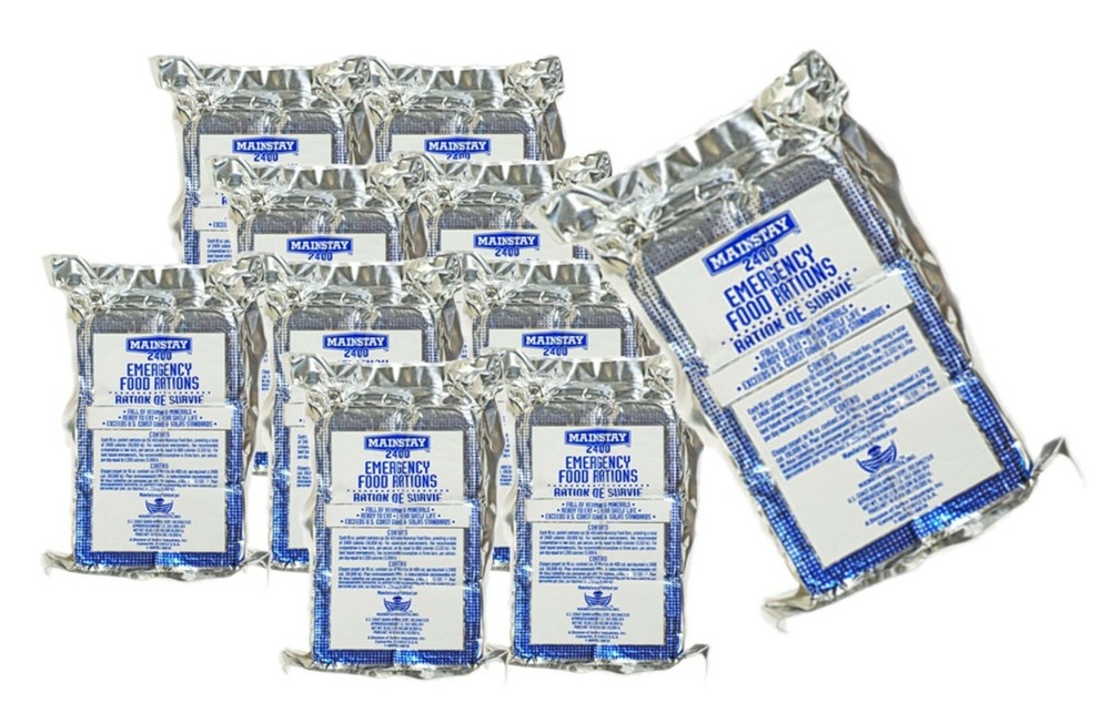 Mainstay Emergency Survival Food Rations 2400-cal 10 Pack, expires 11/30/28