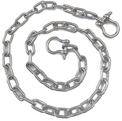 STAINLESS 1/4″ by 4 Foot Stainless Stainless Steel 316 Anchor Chain 1/4″ or 6…