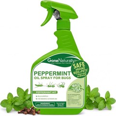 Peppermint Oil Spray for Bugs Insect Repellent & Bug Spray for Home 16 oz