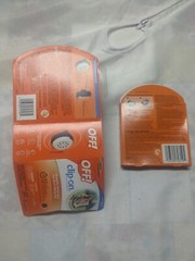 Off! CLIP ON Mosquito Repellent FAN unit ~ 12 hours protection ~ Circular design
