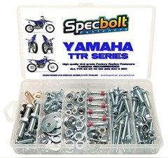 150pc Specbolt Bolt Kit Fits: Yamaha TTR Bolt Kit for Maintenance Restoration