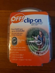 OFF! Clip On Mosquito Repellent Fan Circulated Kit 1 Fan New Sealed