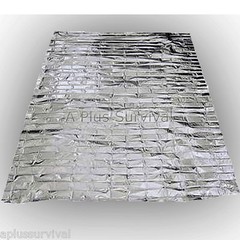 18 Pack Emergency Survival Safety Mylar Solar Blanket Wrap Thermal Escape Tarp