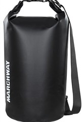 MARCHWAY Floating Waterproof Dry Bag (Black, 30L)