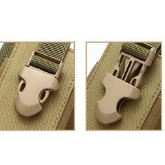 Molle Radio Walkie Talkie Pouch Waist Bag Holder Pocket Holster Outdoor Tactical
