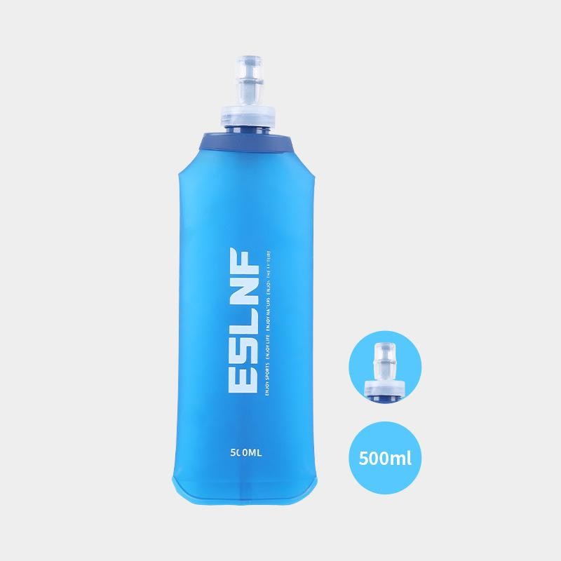 Folding Water Bottle Sport Hiking Camping Running Portable Soft Water Bottle