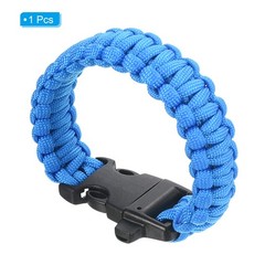 Survival Paracord Bracelets, Braided Bracelet, Blue