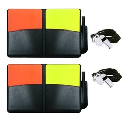 Soccer Referee Penalty Cards for Sport Competition, Referees Accessories