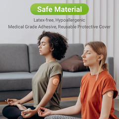 Libre 2 Sensor Covers, 25 Pack Freestyle Libre 2 & Lingo CGM Waterproof Patches,