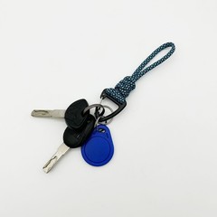 10lots Paracord Weave Handmade Keychains Lanyard Buckles Car Trinkets Key Holder