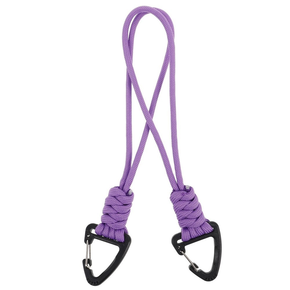 2 Pcs Stroller Hook Outdoor Camping Water Bottles Carabiner Keychain