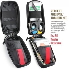 For use in IFAK trauma first aid tool storage bags and MOLLE first aid kits