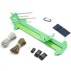 For DIY Craft Bracelet Maker Kit Adjustable Stainless Steel Rope Braider Tool