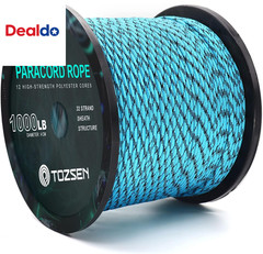 Paracord 1000Lb | 1000 250 100 50Ft Paracord