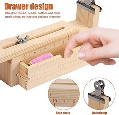 Restynic Paracord Jig Bracelet Maker, Wooden Jig Bracelet Maker with 4 Clips – A