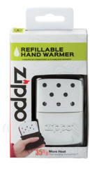 Zippo 6-Hour White Refillable Hand Warmer, 40322