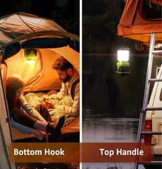 LEPRO 1000 LUMEN LED CAMPING LANTERN EMERGENCY & SURVIVAL LIGHT NEW REG BATTERIE