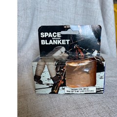 Space Brand Emergency Blanket MPI Outdoors NASA Technology Orange 56×86 Made USA