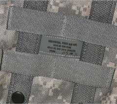 First Aid Molle Pouch IFAK NSN 6545-01-538-2071 for 6545-01-528-6546 Kit 7x5x3