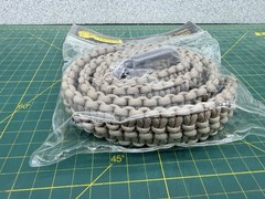 VOODOO TACTICAL 48” Survival Paracord Belt Sand / Tan fits Waist 40″-42” – NEW!