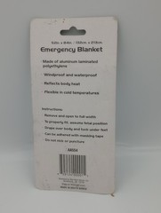 Ozark Trail Emergency Blanket 52in X 84in New