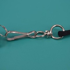 Metal Referee Whistle With Black Lanyard for Training Emergency Survival Coaches