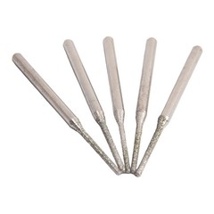 5pcs/set 0.8-2.5mm Drill Bits For Jade Jewelry Fiber Glass Porcelain Tile Drilli