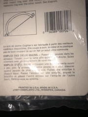 Vintage Coghlan’s pocket saw, new in packaging 1977/made USA