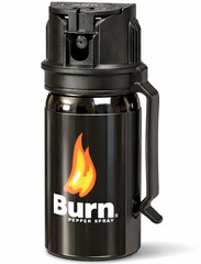 Burn 3 Pack Pepper Spray 1.35oz Police Strength OC Safety Lock Self Defense