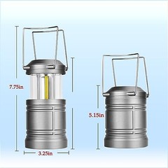 LED Camping Lantern – Battery Powered Hanging Lantern for Outdoor Camping
