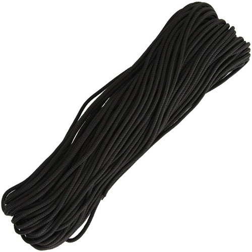 Marbles Black 325 Paracord 100 ft Nylon