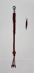 Motorcycle Paracord get-back whip & color matching keychain !