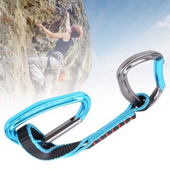 Security Lock Extender Quickdraw Sling Straight Curved Carabiner Aging…