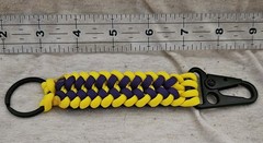 Heavy Duty Snap Hook Key Lanyard. 550 Paracord and 1″ Tactical Snap Hook