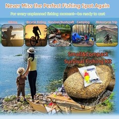 Mini Survival Fishing Kit–Compact Emergency Fishing Gear for
