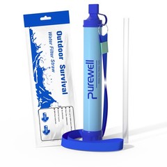 Outdoor Water Filter – 0.01μm Ultra Fine Filter Removes 99.99% Bacteria & Sch…
