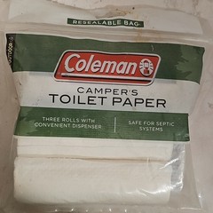 Coleman Camper’s Toilet Paper 3 Pack NOS