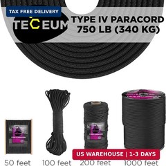 Paracord Rope 750 lb – 1000ft / 200ft / 120ft / 100ft / 50ft – String Par