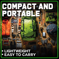 Emergency Glow Sticks Bulk Pack 6 Inch Green Chem Lights Survival Gear Camping