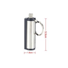 4Pcs Permanent Match Keychain Emergency Lighter Waterproof Survival Camp Tool